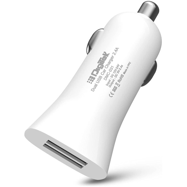 Digitek (DMC 031) High-Speed Dual USB Car Charger 2.4A