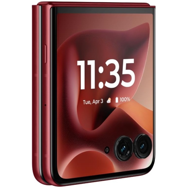 Motorola razr 60 Ultra (Pantone Rio Red, 16 GB RAM, 512 GB Storage) | Snapdragon® 8 Elite Mobile Platform | 6.9" AMOLED Upto 165Hz Display | 50 MP + 50 MP + 50MP Triple Camera - Image 2