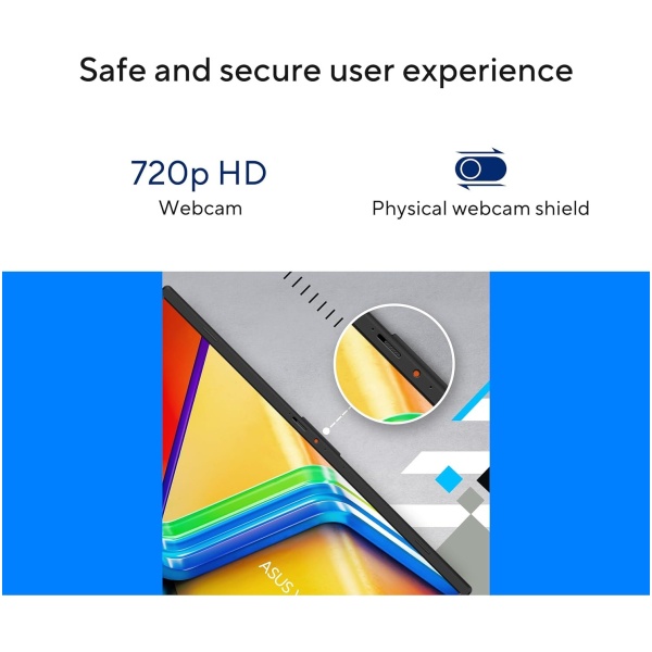 ASUS Vivobook Go 15, 15" FHD (1920 x 1080),Intel Core i3-N305 Processor,(8GB RAM/512GB SSD/Intel UHD iGPU/Windows 11/M365 Basic (1Year)*/Office Home 2024/Mixed Black/1.63 kg),E1504GA-NJ3322WS - Image 10