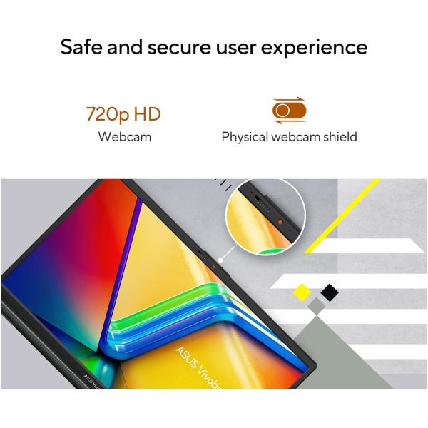 ASUS Vivobook Go 14, AMD Ryzen 5 7520U,Thin & Light Laptop (AMD Radeon iGPU/16GB RAM/512GB SSD/FHD/14/60Hz/42WHrs/Windows 11/M365 Basic (1Year)*/Office Home 2024/Mixed Black/1.38 kg) E1404FA-NK5542WS - Image 10