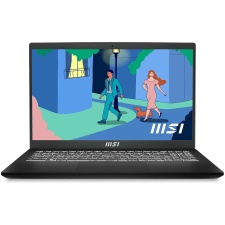 MSI Modern 14, Intel 12th Gen. i7 1255U,36CM Laptop(16GB/512GB NVMe SSD/Windows 11 Home/Iris Xe/Classic Black/1.4Kg), C12MO-1202IN