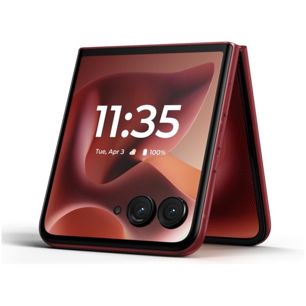 Motorola razr 60 Ultra (Pantone Rio Red, 16 GB RAM, 512 GB Storage) | Snapdragon® 8 Elite Mobile Platform | 6.9" AMOLED Upto 165Hz Display | 50 MP + 50 MP + 50MP Triple Camera - Image 3
