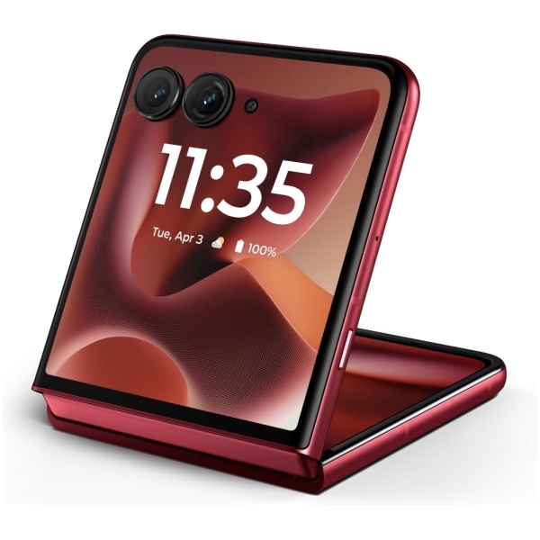 Motorola razr 60 Ultra (Pantone Rio Red, 16 GB RAM, 512 GB Storage) | Snapdragon® 8 Elite Mobile Platform | 6.9" AMOLED Upto 165Hz Display | 50 MP + 50 MP + 50MP Triple Camera - Image 4