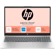 HP 15, 12th Gen Intel Core i5-1235U, 8GB DDR4, 512GB SSD, (Win11, Office21, Silver, 1.59kg) Anti-Glare, Micro-Edge, 15.6-inch(39.6cm) FHD Laptop, Intel UHD Graphics, FHD Camera, Backlit KB, fd0070tu