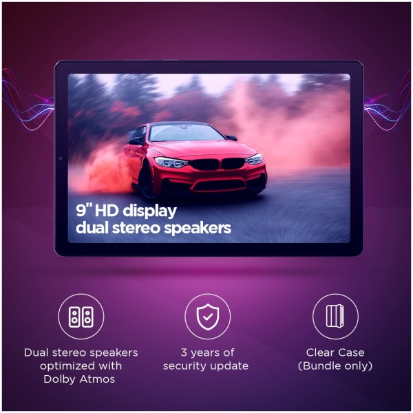 Lenovo Tab M9 - TB 310XU 4 GB RAM 64 GB ROM 9 inch with Wi-Fi+4G Gaming Tablet (Arctic Grey) - Image 2